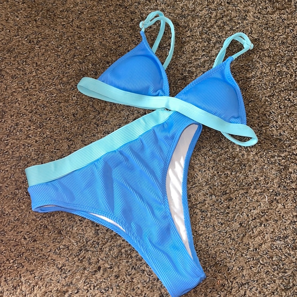 Sunny Co, Size S, Teal/ light blue & Blue